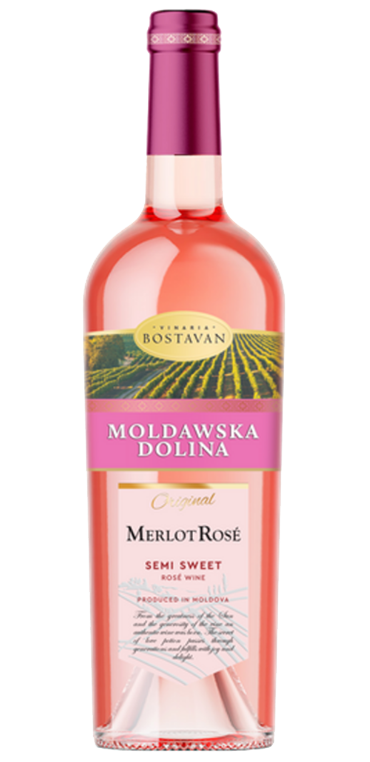 Mołdawska Dolina Merlot Rose